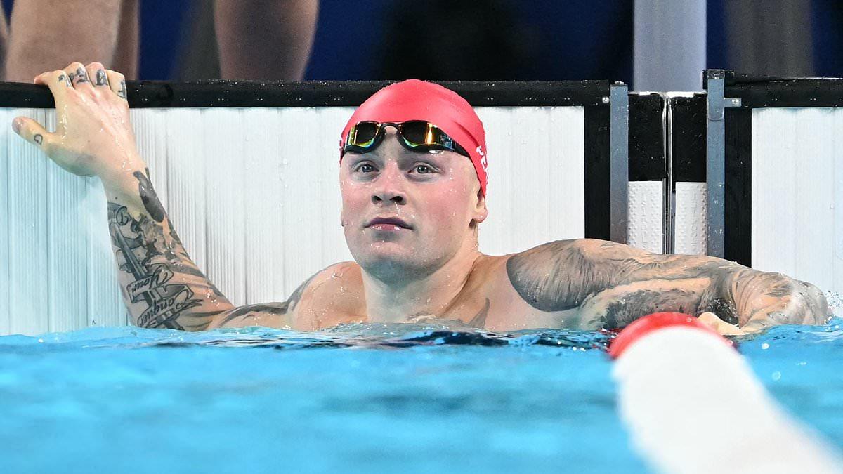 Adam Peaty Advances to 100m Breaststroke Semis