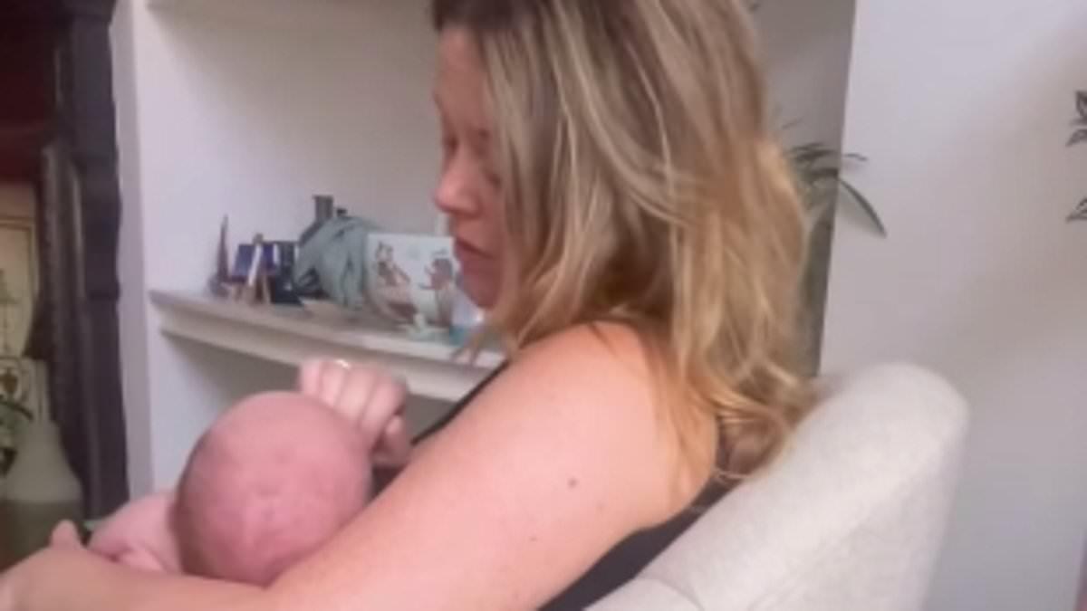 Emily Atack Shares Video with Newborn Son