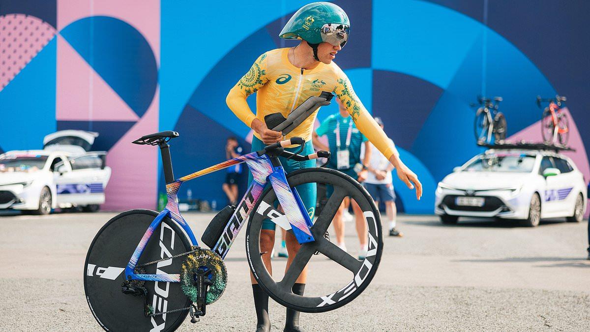 Australian cyclist in surgery