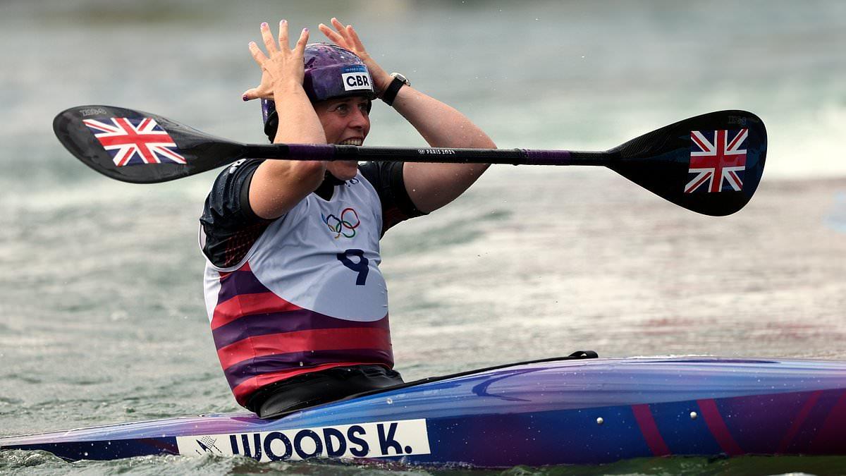 Kimberley Woods Wins Bronze in Canoe Slalom