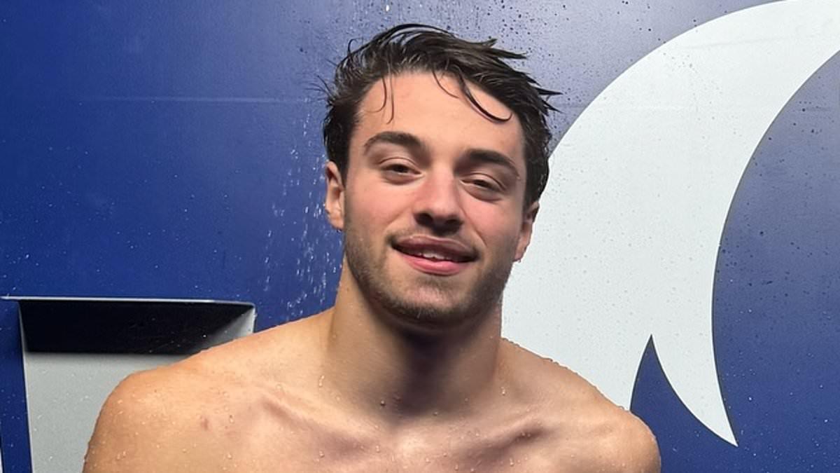 French diver in Speedo