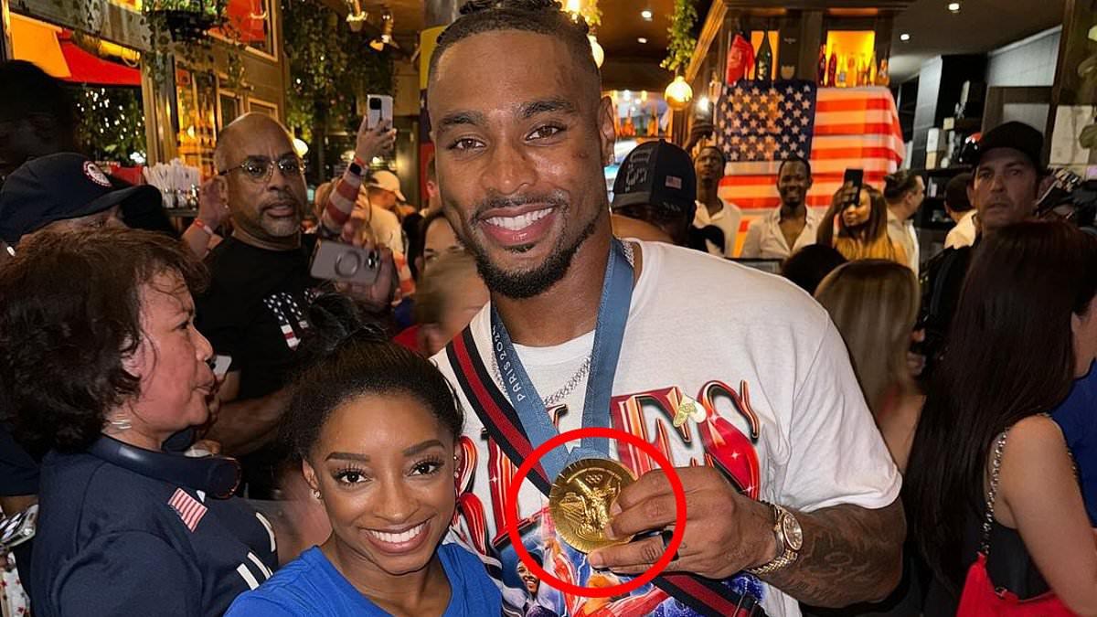 Simone Biles Defends Husband Over Medal Criticism