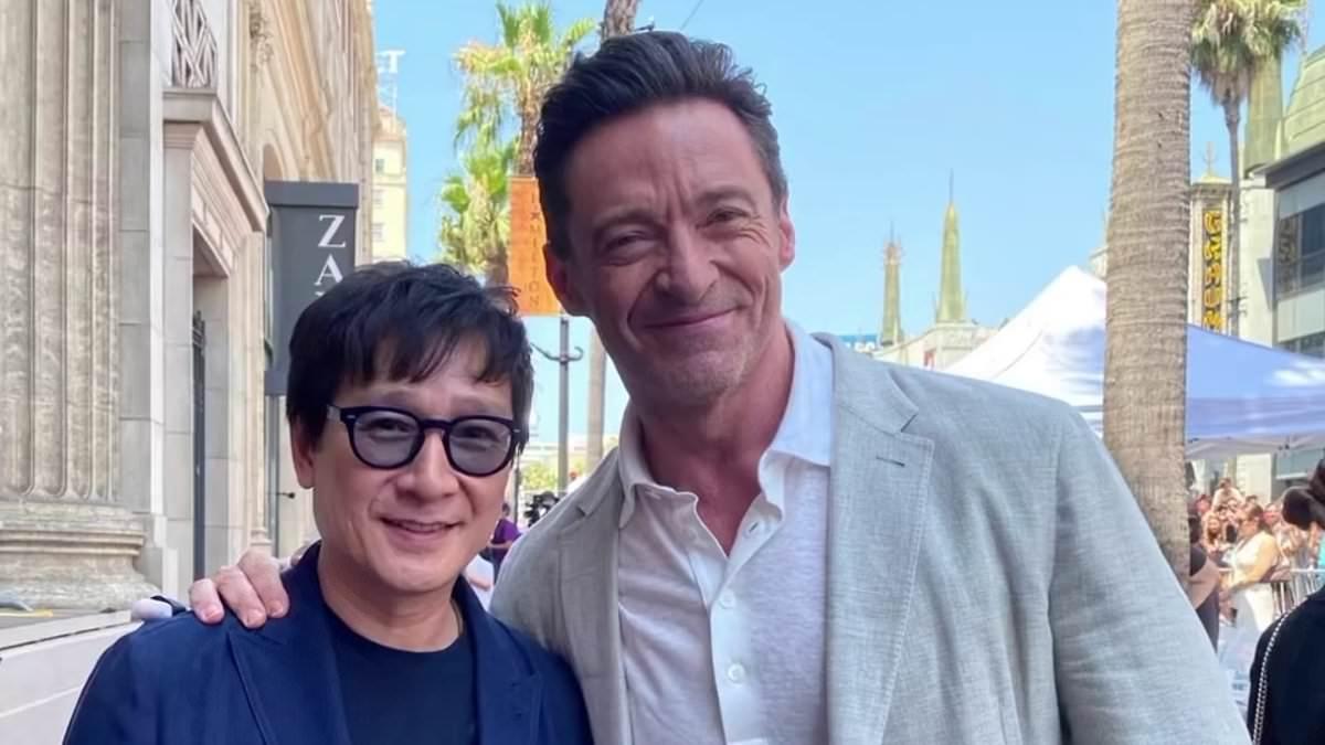 Jackman and Quan Reunite at Hollywood Ceremony