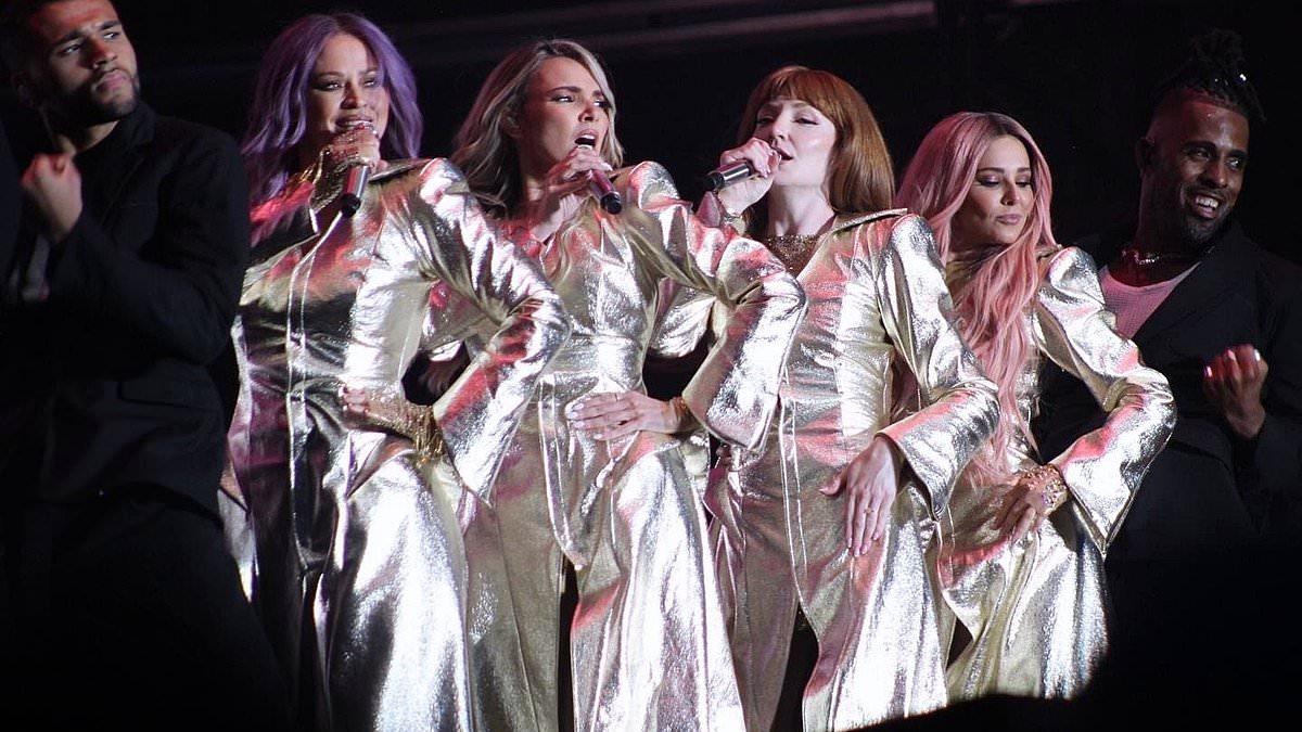 Girls Aloud at Brighton Pride