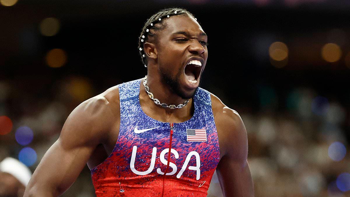 Noah Lyles Wins 100m Gold at Paris Olympics