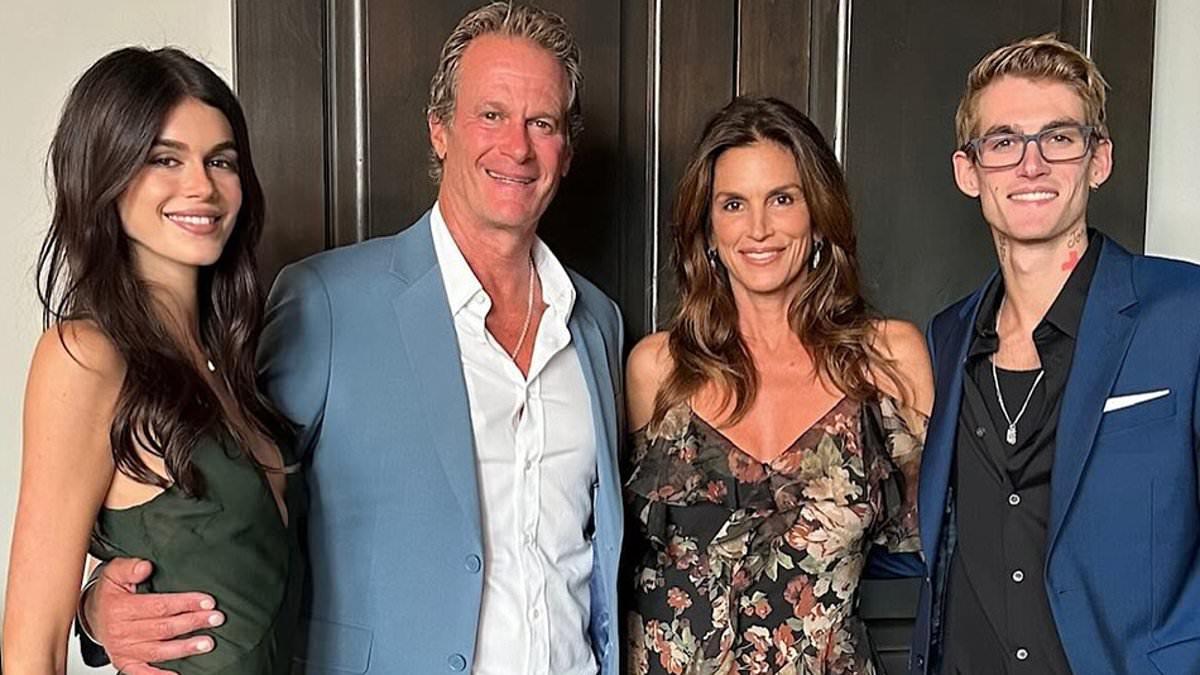 Cindy Crawford and Rande Gerber