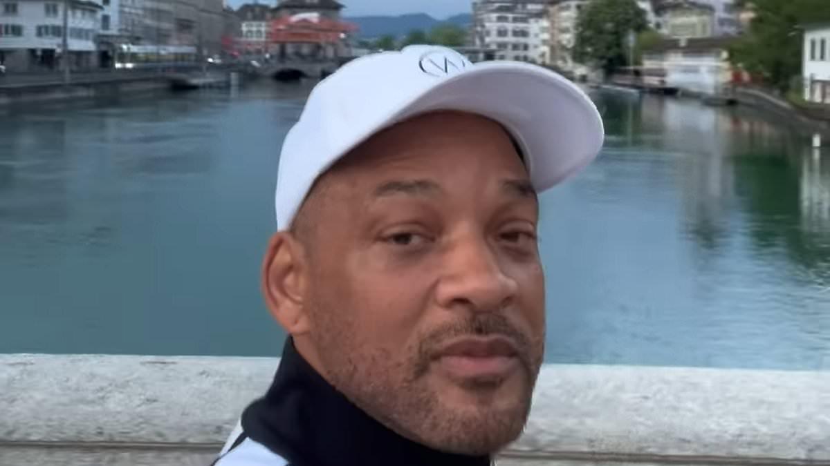 Will Smith Takes Nostalgic Walk in Zurich