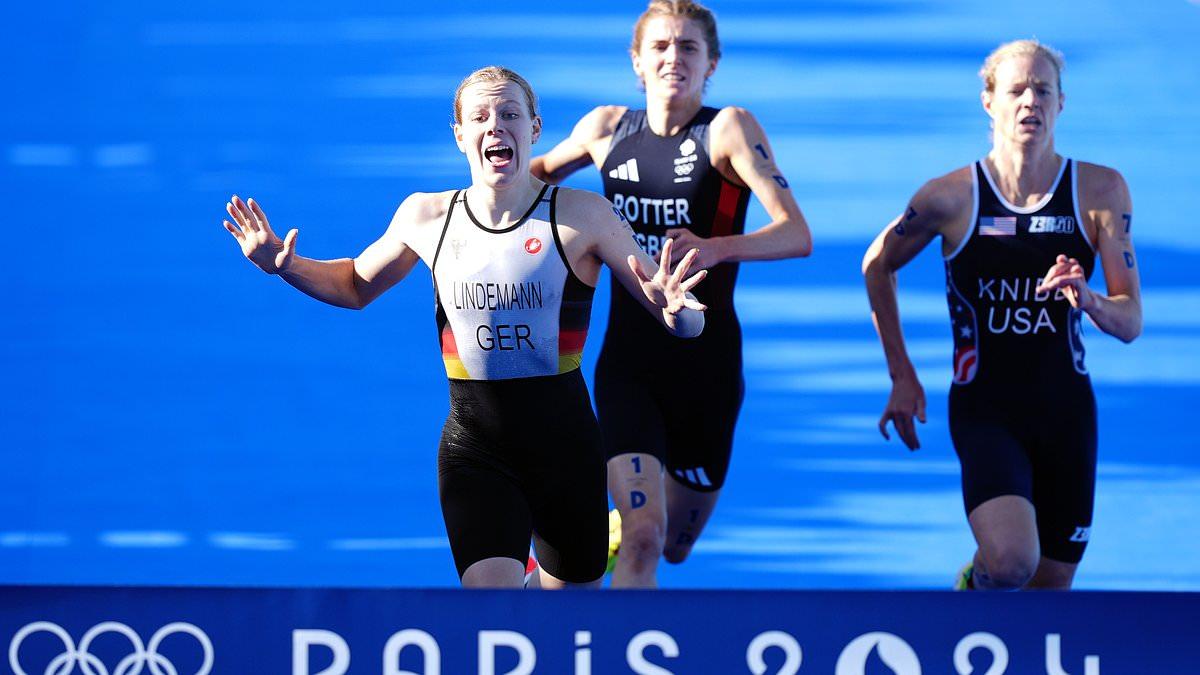 US Team Wins Silver in Mixed Triathlon Relay