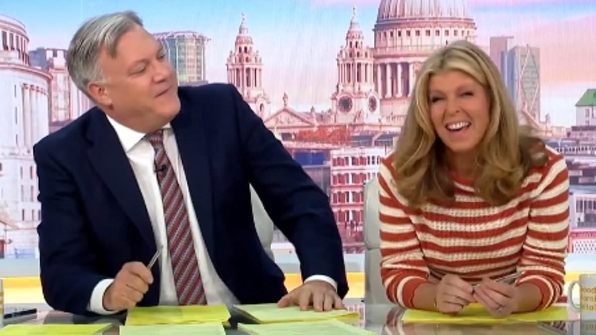 Kate Garraway on GMB