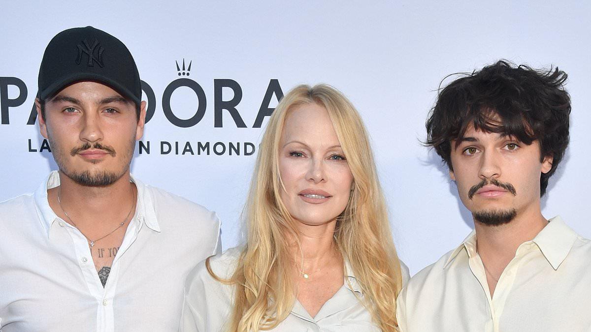 Pamela Anderson Discusses Past with Sons