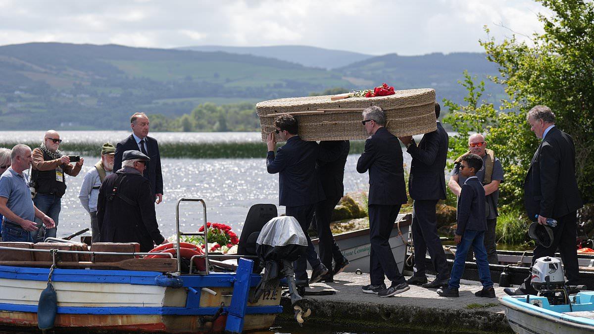 Edna O'Brien's funeral