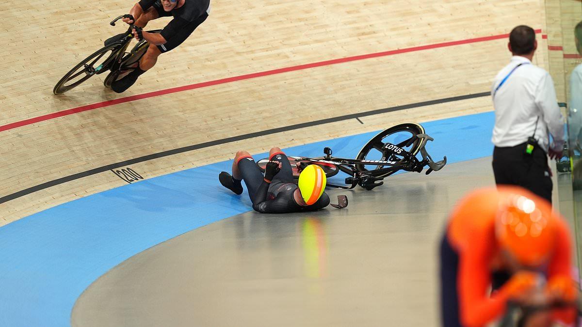 Ollie Wood Collides with Dutch Rival in Madison Final