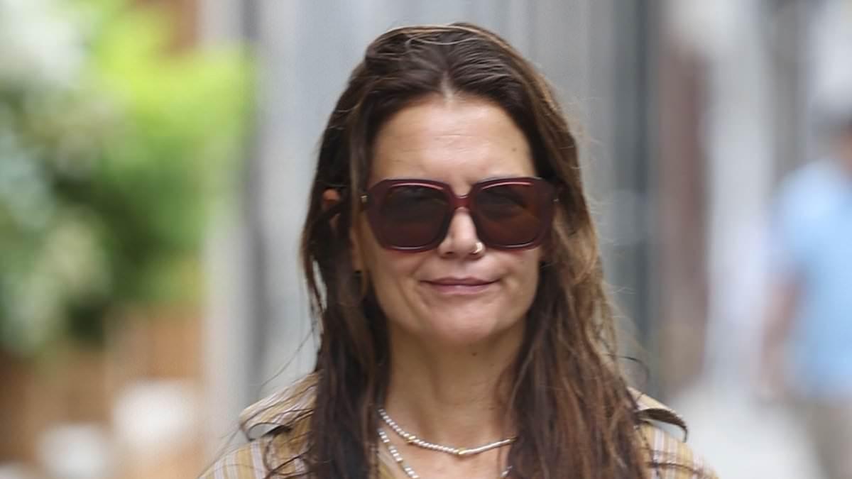 Katie Holmes in New York