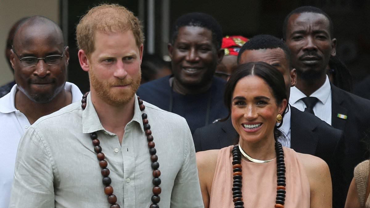 Prince Harry and Meghan Markle Visit Colombia