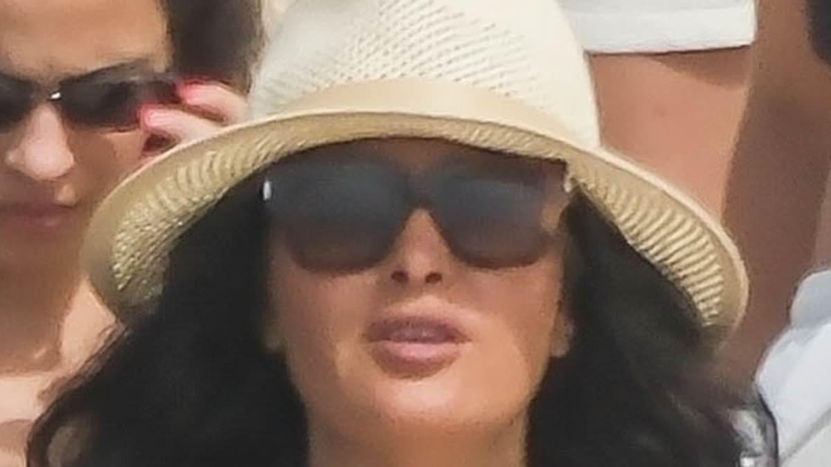 Salma Hayek Shares Yacht Vacation Photos