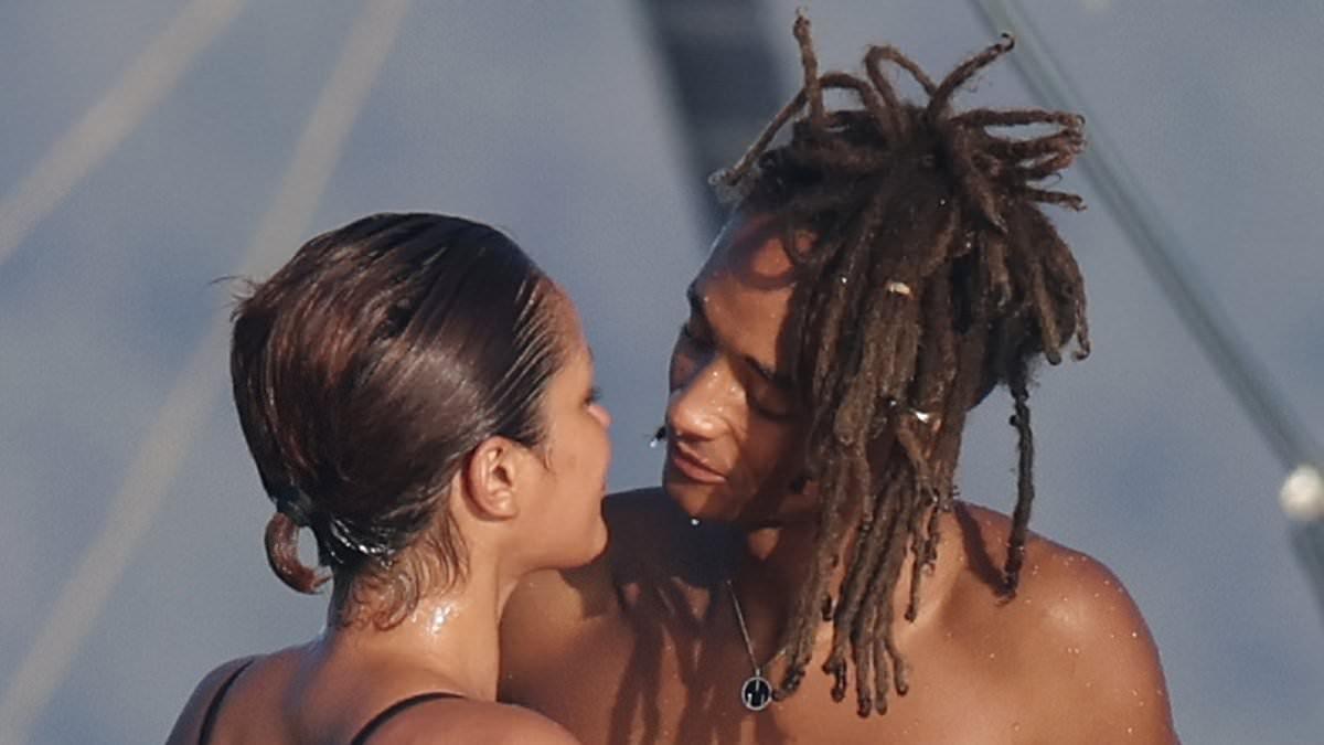 Jaden Smith Spotted Kissing Influencer in Ibiza