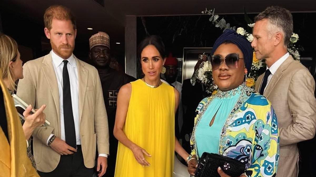 Prince Harry and Meghan Markle Visit Colombia