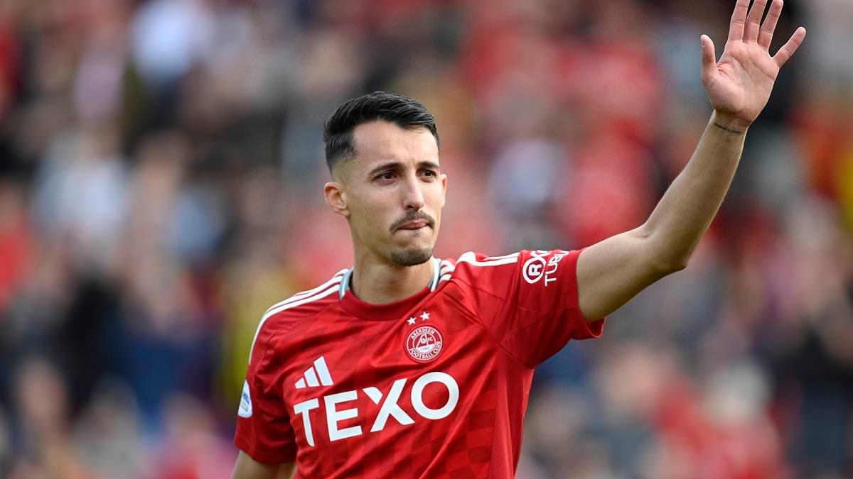 Aberdeen Sells Bojan Miovski to Girona for Record Fee