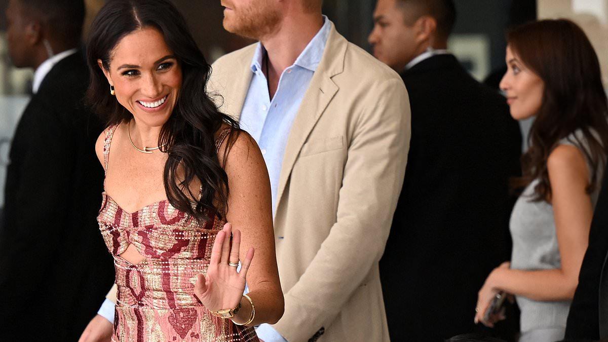 Meghan Markle and Prince Harry Visit Colombia