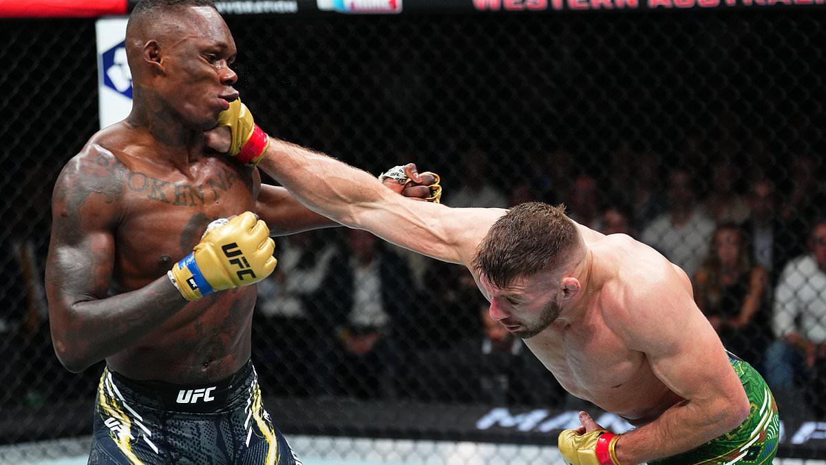 Du Plessis Submits Adesanya, Eyes Two-Division Title