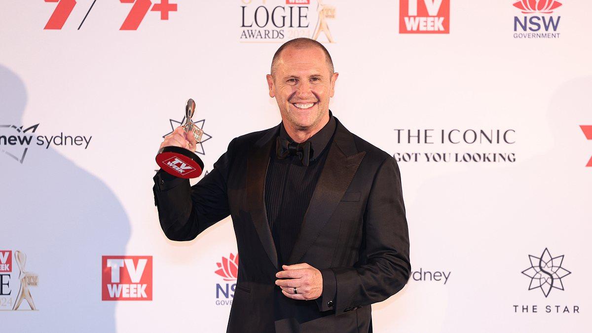 Larry Emdur Wins Gold Logie at 2024 Awards