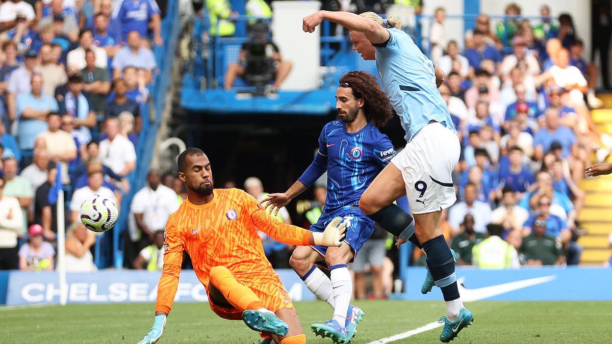 Erling Haaland Scores in Manchester City Win Over Chelsea