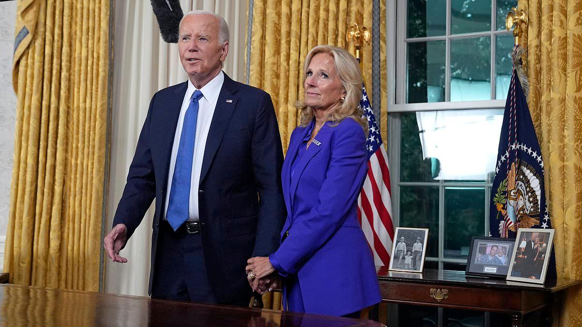 Jill Biden Endorses Kamala Harris at DNC