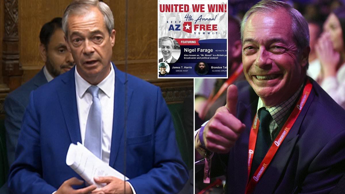 Nigel Farage to Speak at Arizona Summit