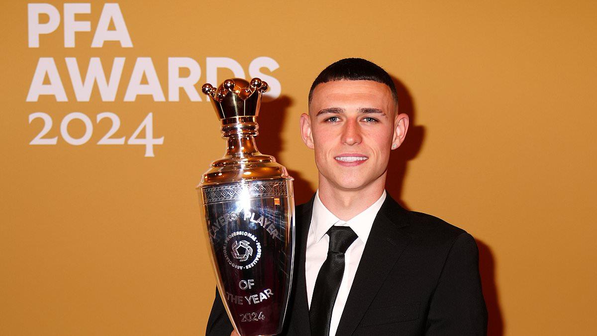 Phil Foden Wins PFA Player of the Year