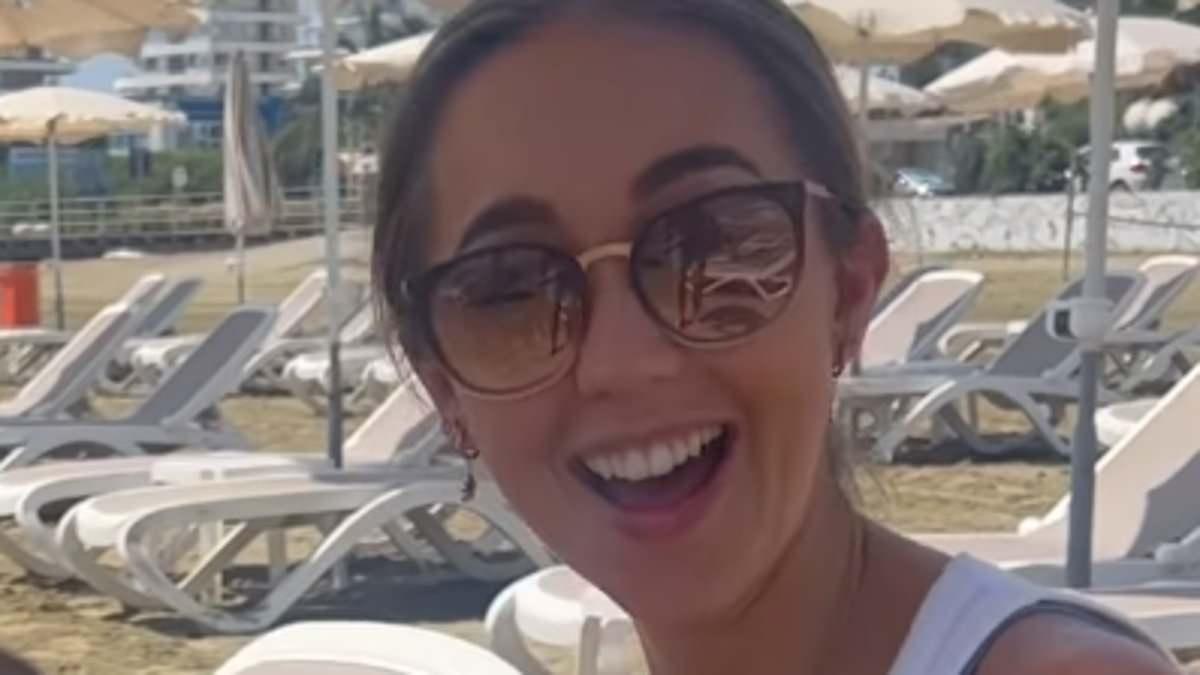 Peter and Emily Andre Share Family Beach Holiday