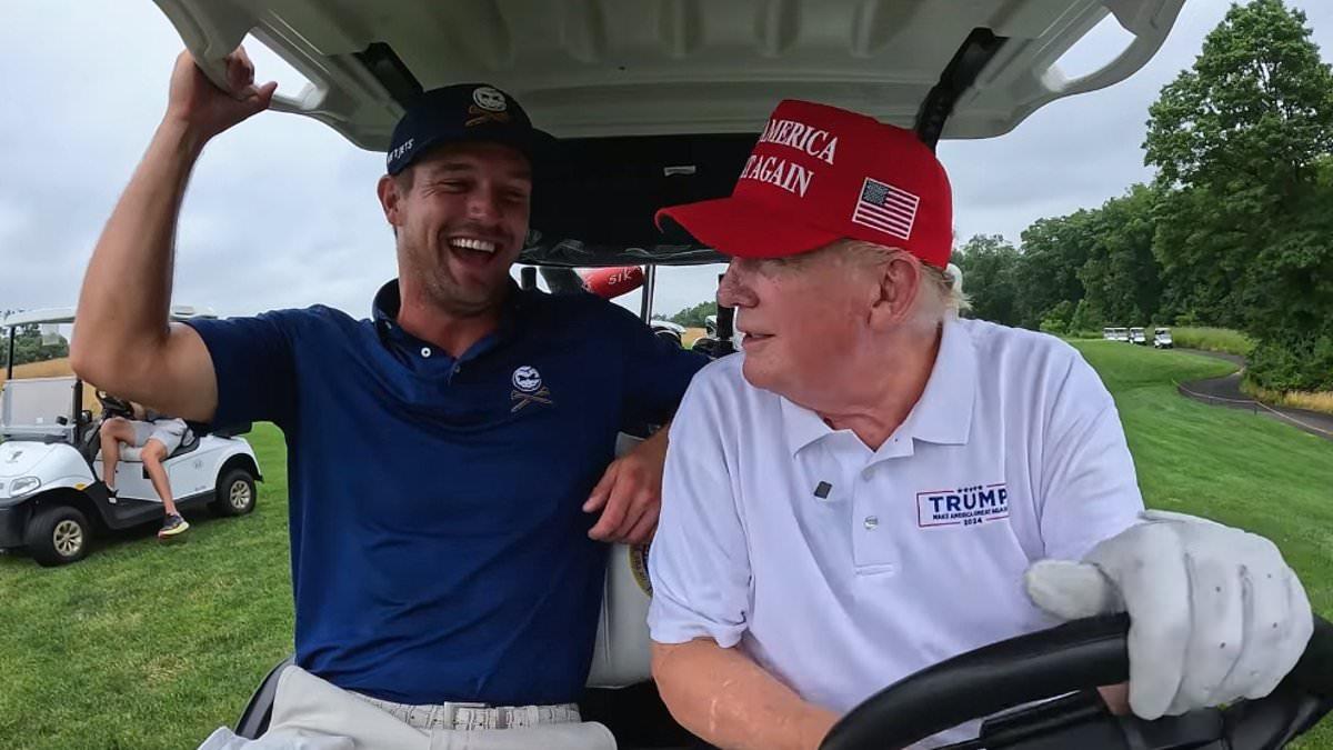 Bryson DeChambeau Praises Trump's Golf Skills