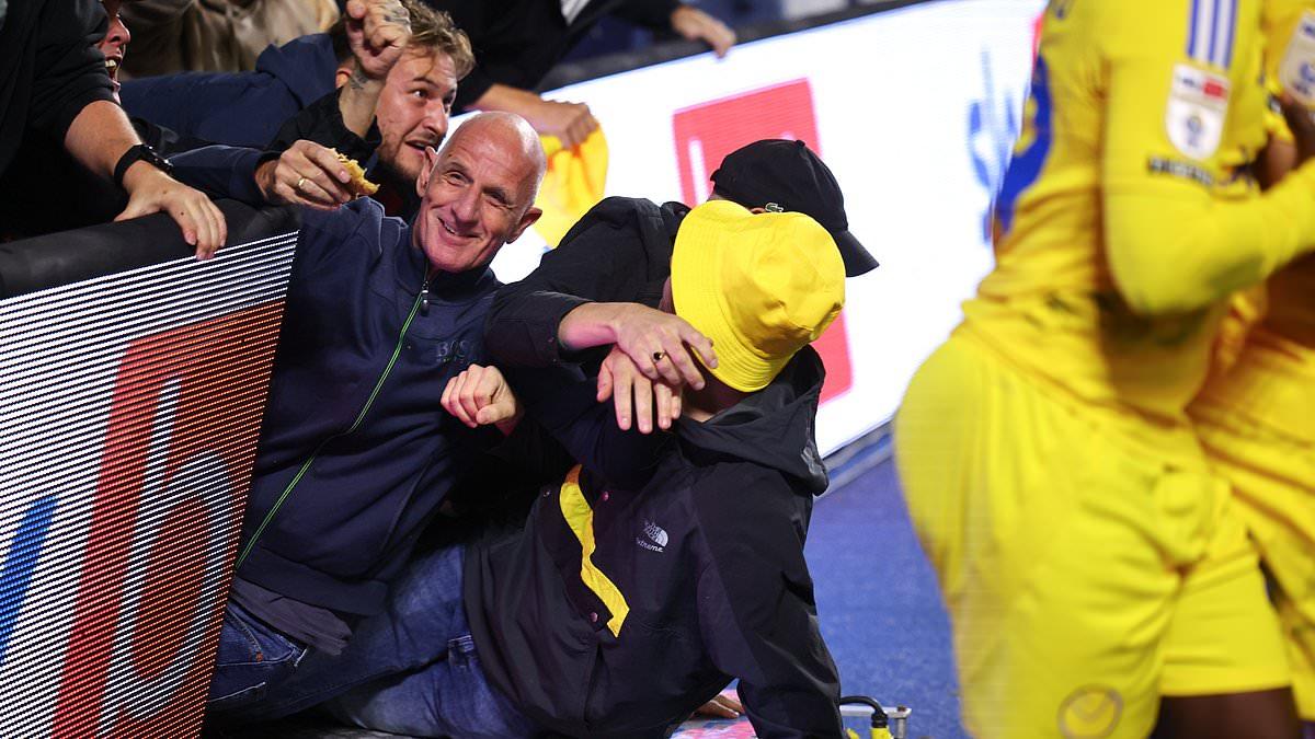 Leeds Fan Celebrates Goal, Saves Pie