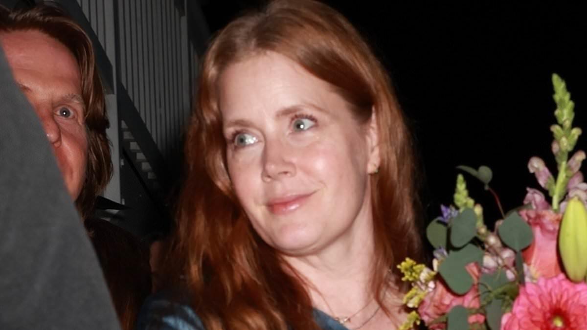 Amy Adams Celebrates 50th Birthday in LA