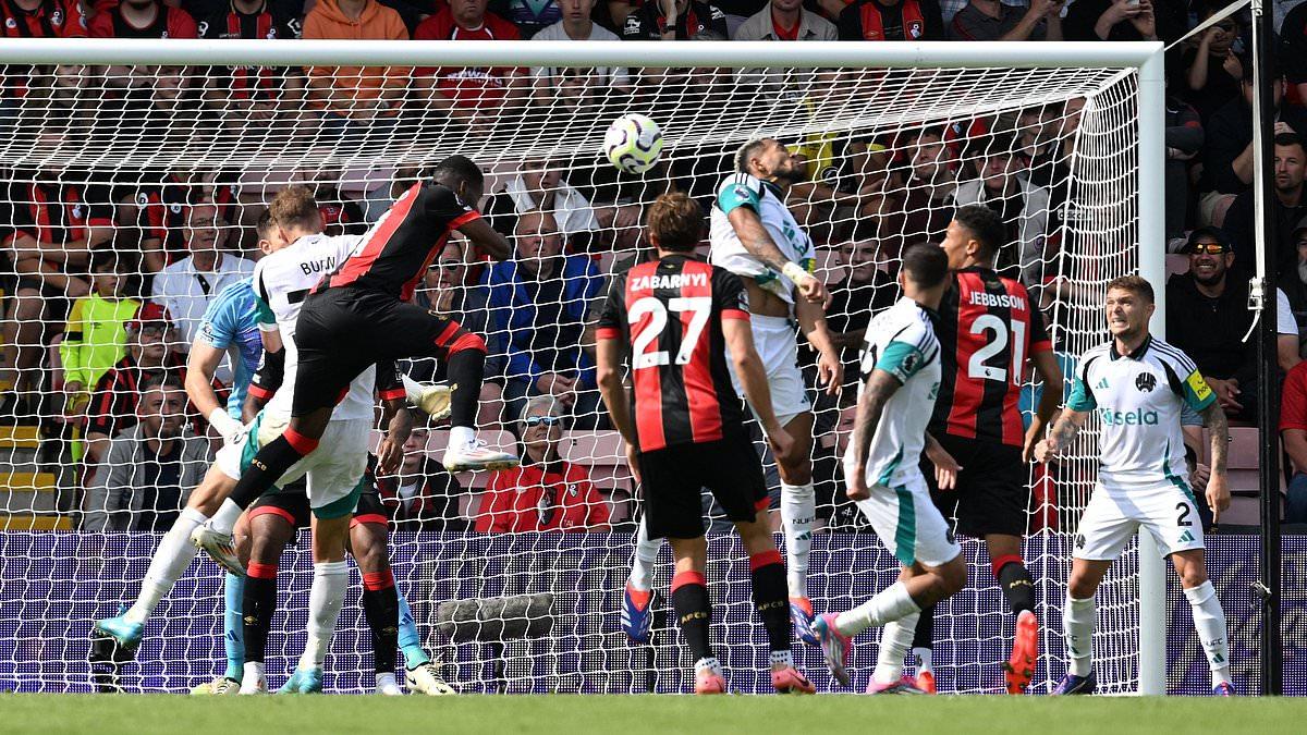 Shearer Criticizes VAR Decision in Bournemouth Draw