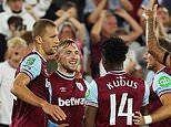 West Ham Edges Bournemouth 1-0 in Carabao Cup