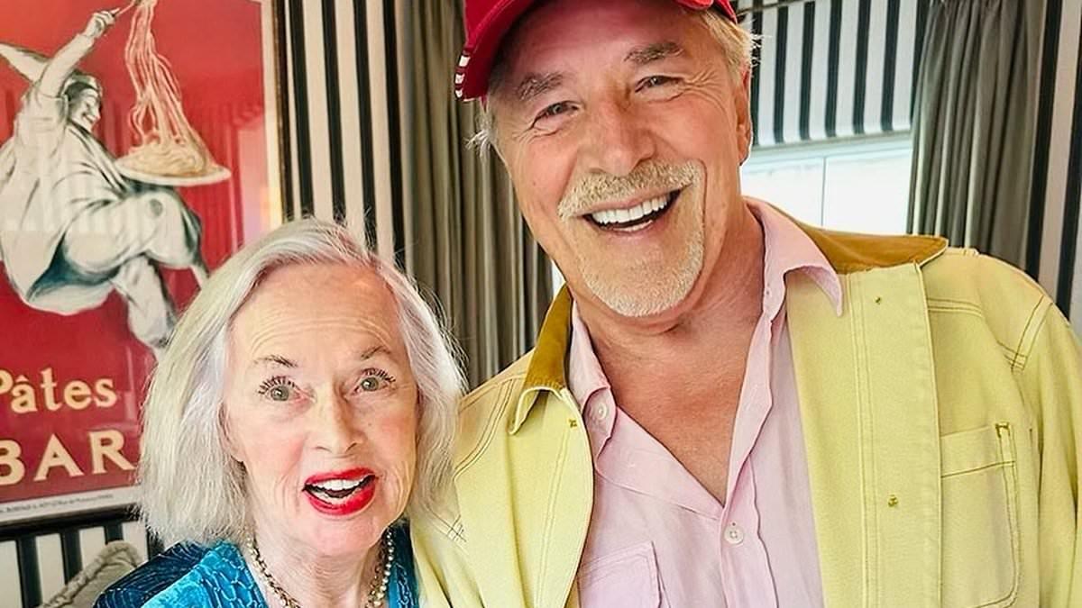 Don Johnson and Tippi Hedren Reunite