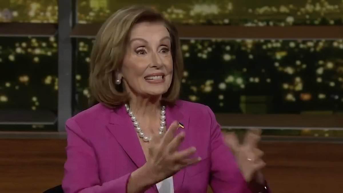 Pelosi Discusses Biden's 2024 Candidacy on Maher Show