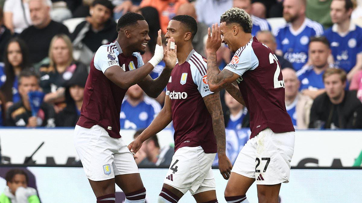 Aston Villa Secures 2-1 Win Over Leicester