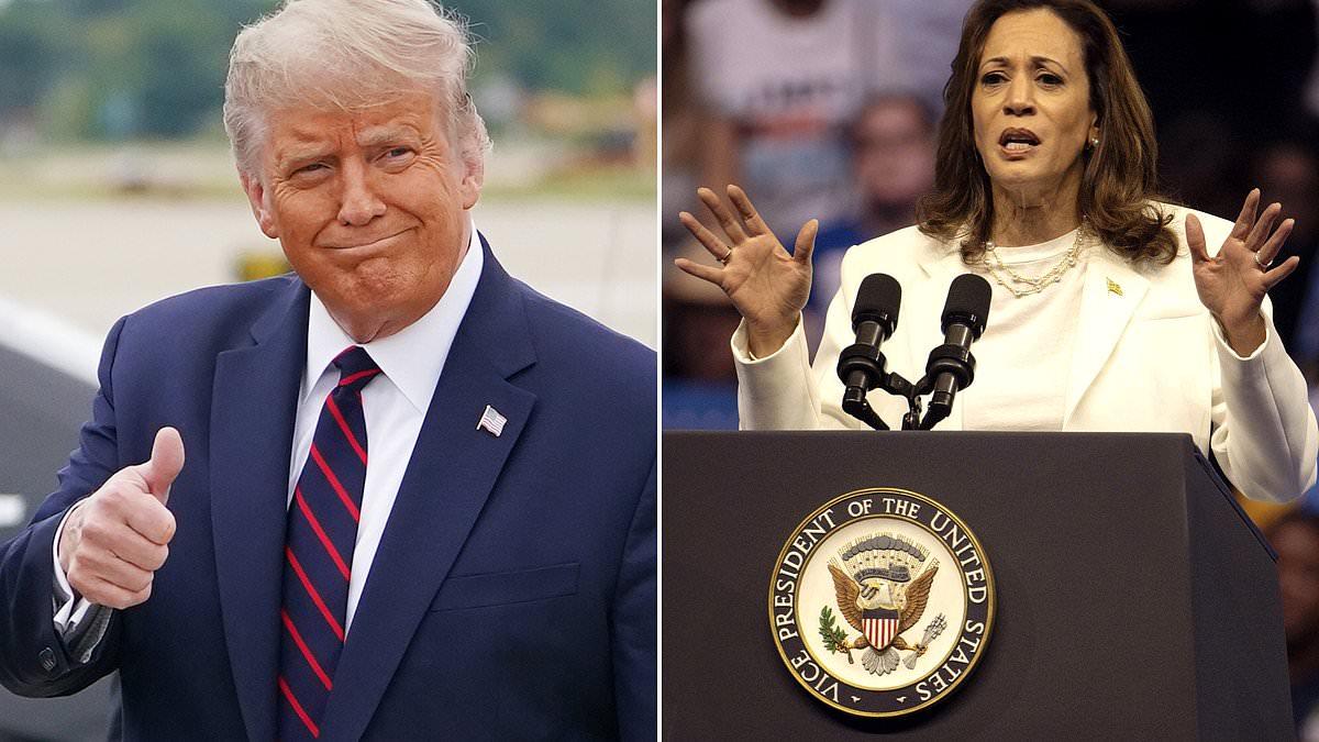 Trump leads Harris in key swing states