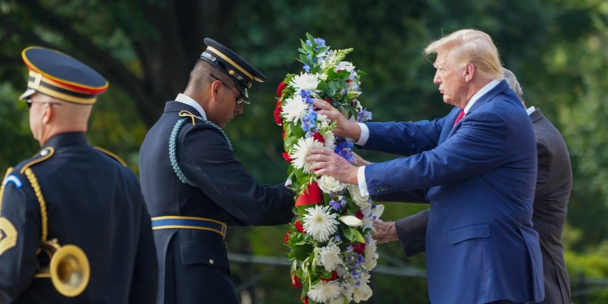 Altercation at Arlington National Cemetery Involves Trump Campaign