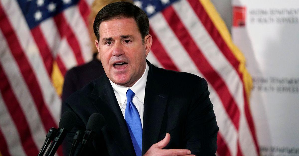 Doug Ducey Endorses Trump, Kari Lake Despite History