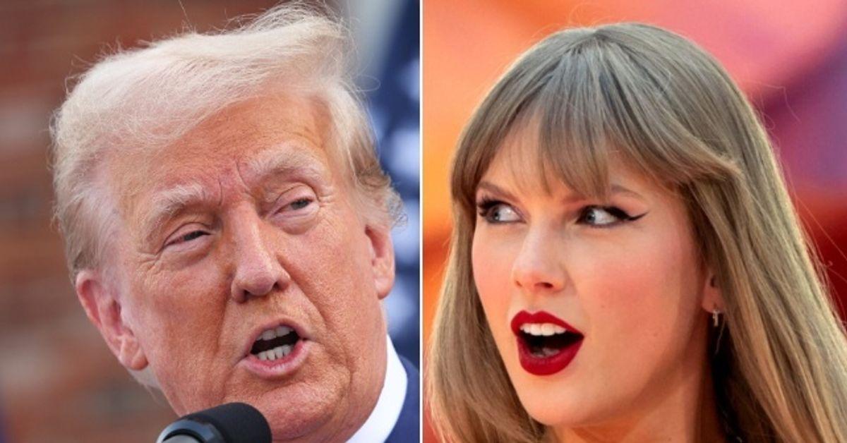 Trump tweets about Taylor Swift