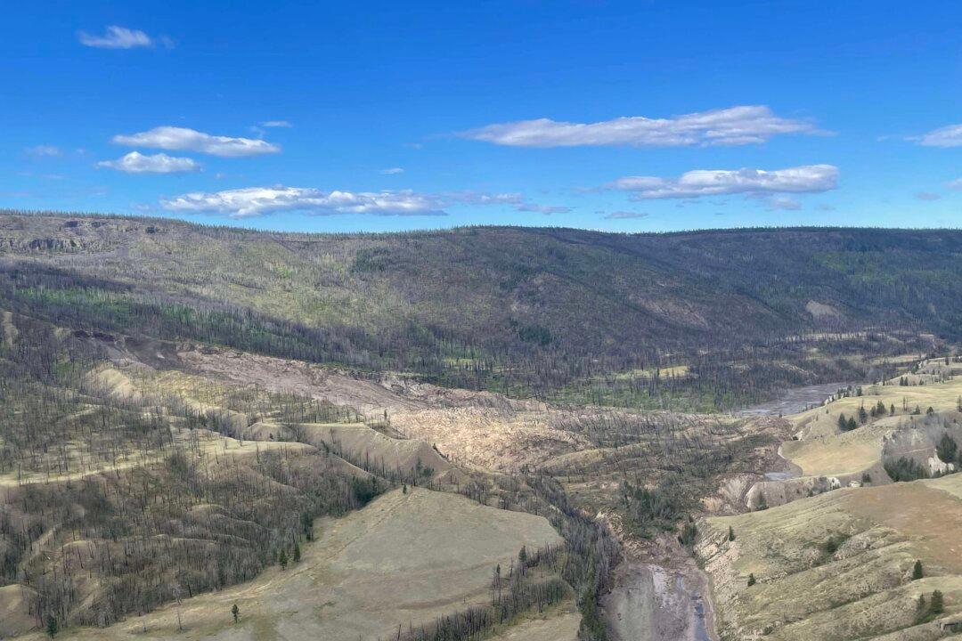 Landslide in BC