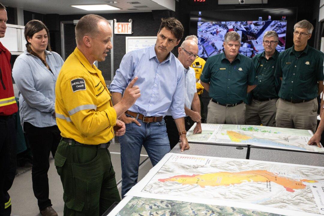 Justin Trudeau in Jasper