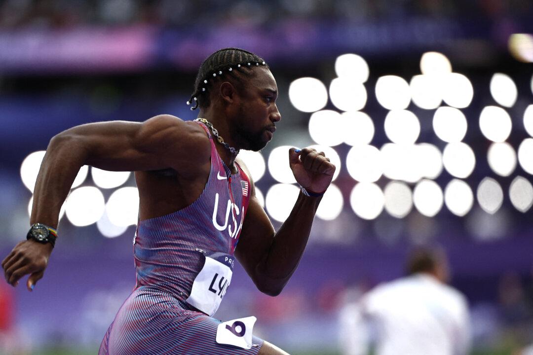 Noah Lyles in Paris Olympics