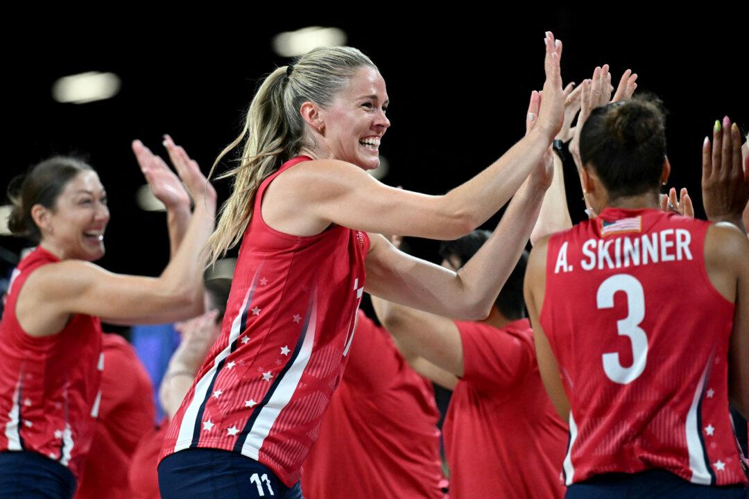 U.S. Women's Volleyball Team Defeats Brazil