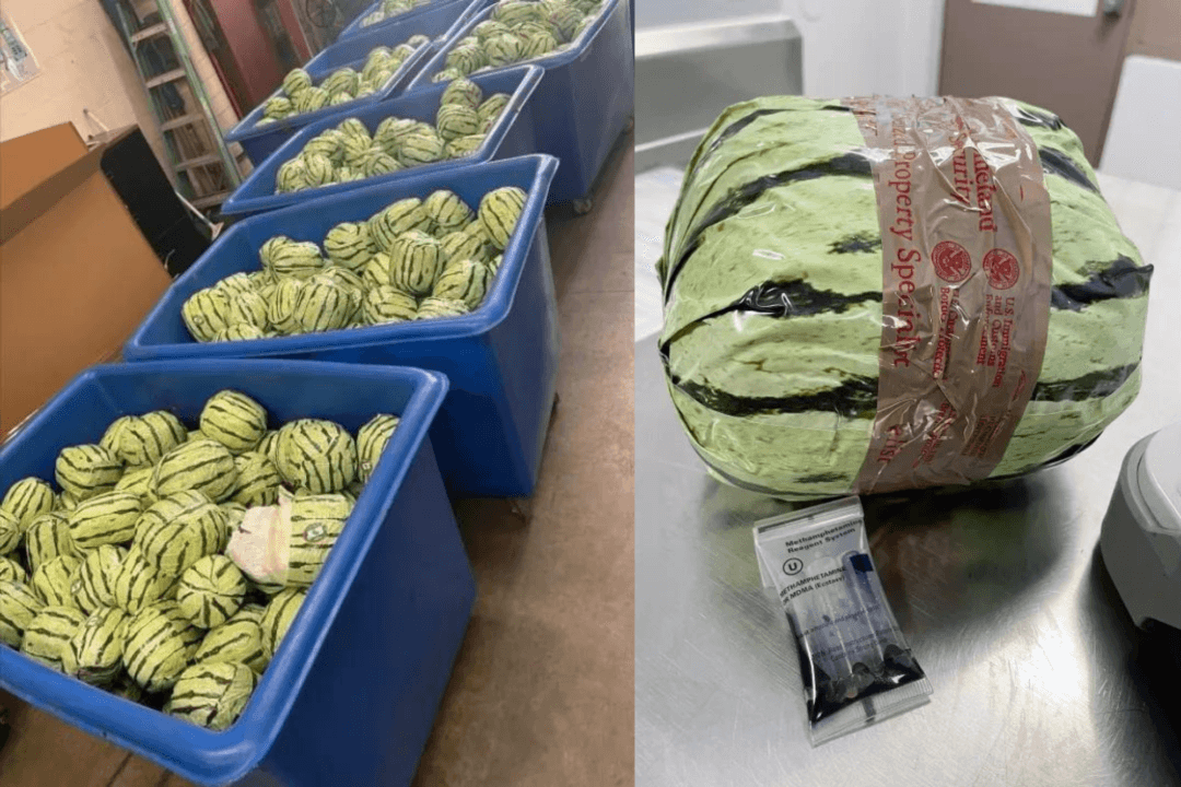 Methamphetamine Discovered in Watermelon Shipment