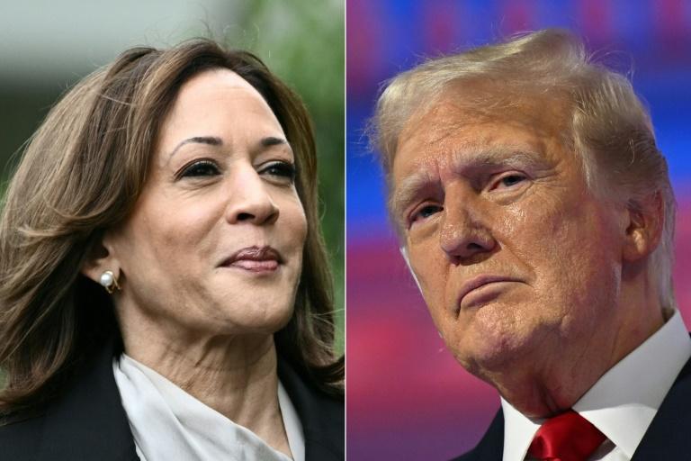 Kamala Harris Campaigns Against Trump in 2024