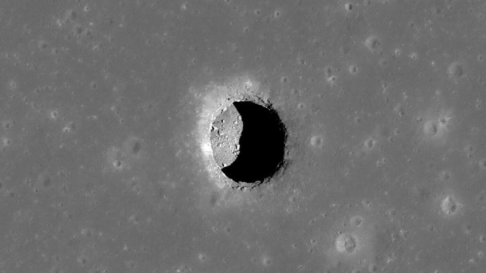 Tunnel on the Moon