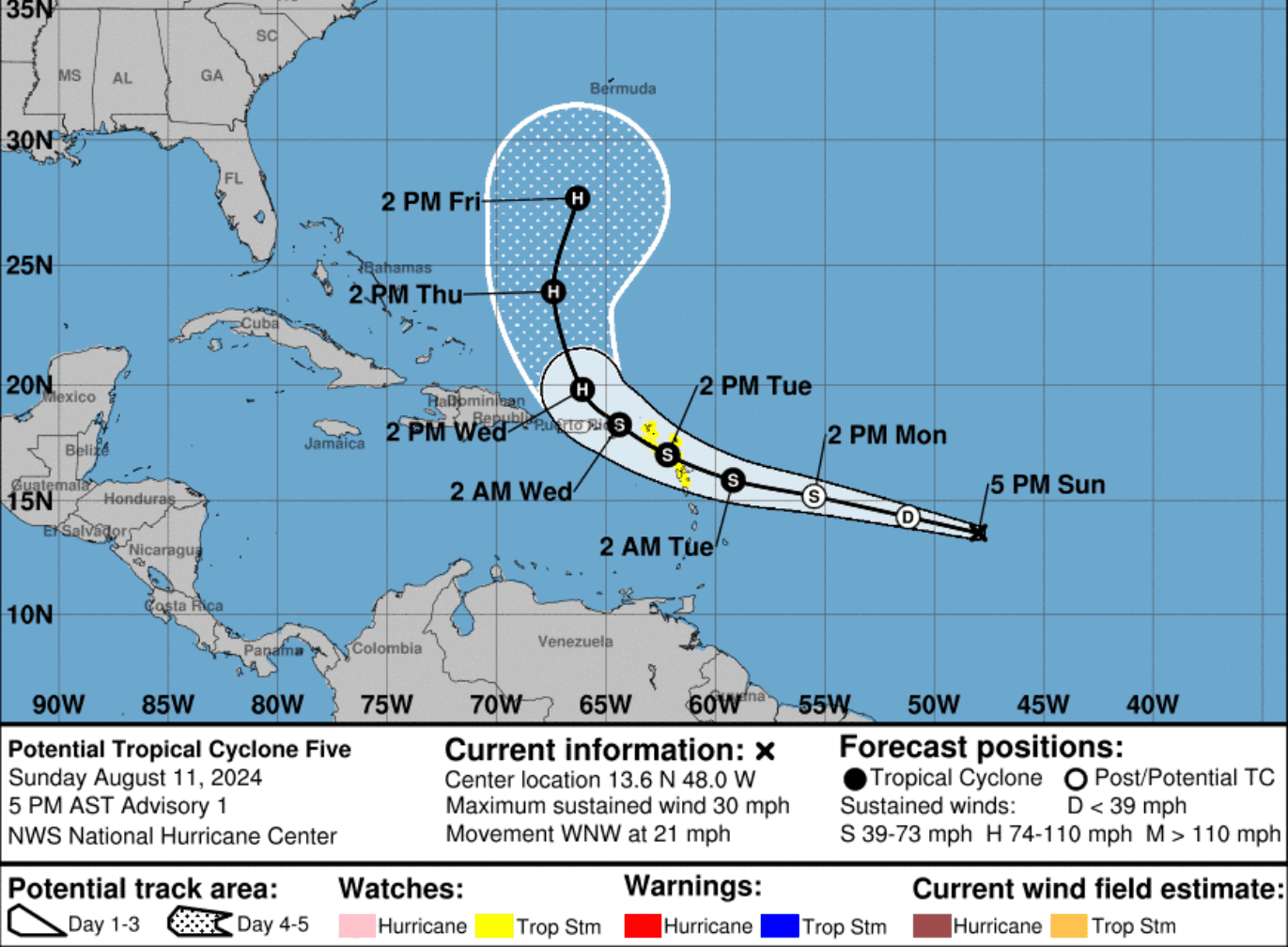 Hurricane Ernesto Causes Severe Damage in Puerto Rico